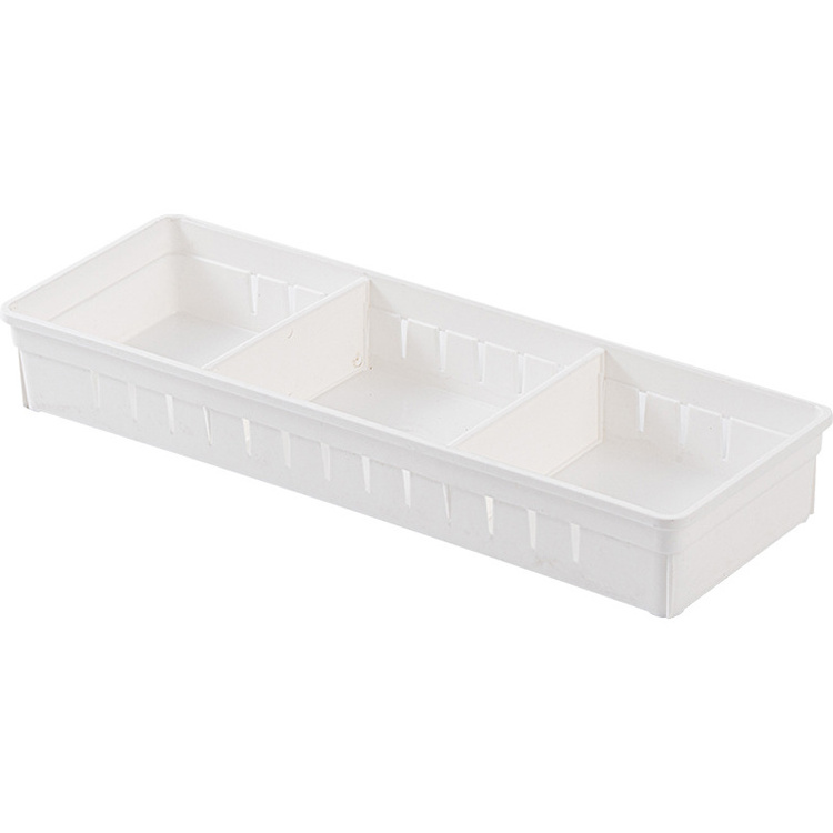 Hot Sale Adjustable Compartments Desk Drawer Storage And Accessories Drawer Organizers Makeup For Bathroom Office Kitchen