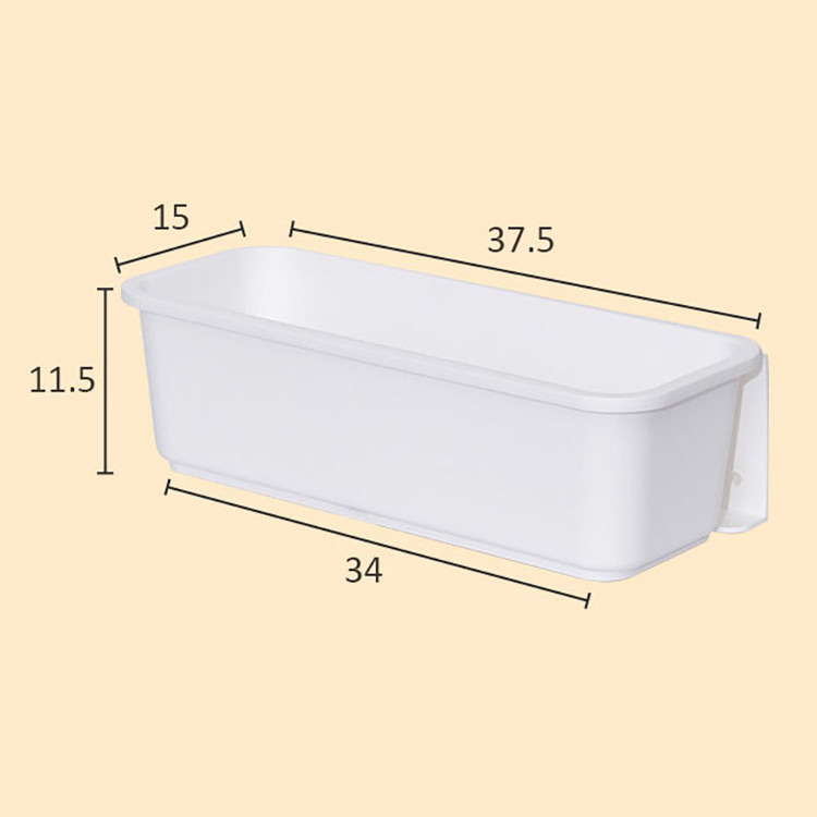 Wholesale Plastic Hanging Shelf Organizer Closet 2 Pack Sliding Cabinet Basket Organizer Wall Mounted Socks Storage Drawers