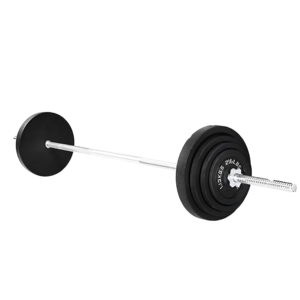 High Quality Adjustable Cast Iron Standard Weight Plates Weightlifting Barbell with Star Locks