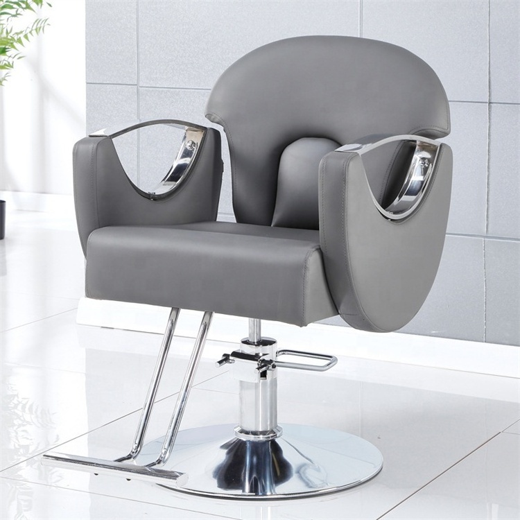 Siman beauty salon furniture barber chair blue synthetic leather hydraulic reclining alexander styling chairs for barbershop