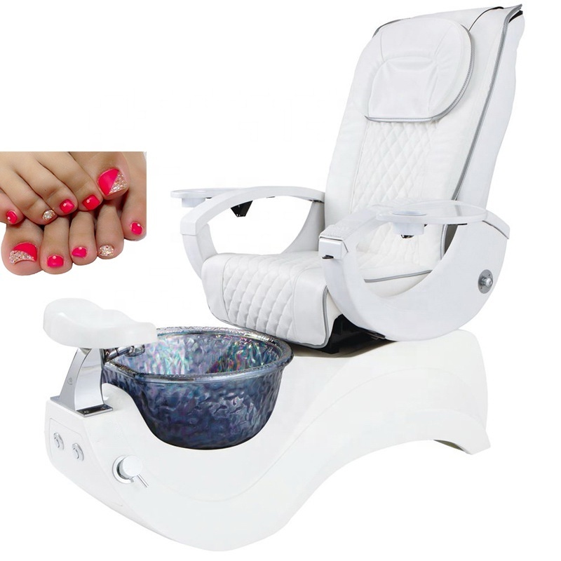 Siman Luxury Beauty Salon Furniture Equipment Foot Spa Commercial Beauty Furniture Electric Foot Massager Chair