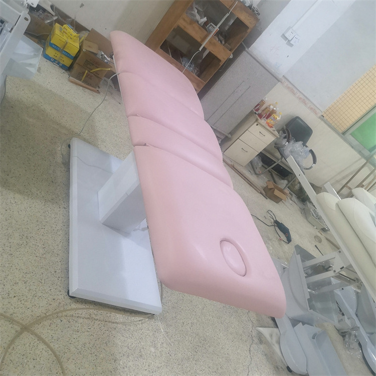 Siman luxury salon furniture beauty electric cosmetic 1 2 3 4 motors massage tables and beds black pink spa facial bed