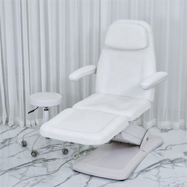 Buy Beauty Full Electrical 3 Motor Podiatry Facial Massage Table Dental Aesthetic Reclining Chair All Purpose Bed