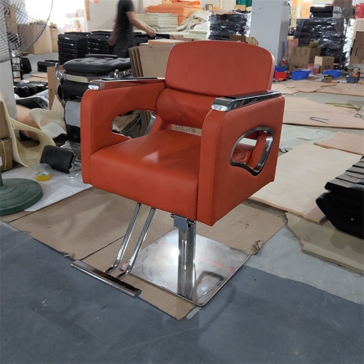 Siman  king gold hair salon styling chair high quality beauty salon equipment Minerva barber chair customizable color