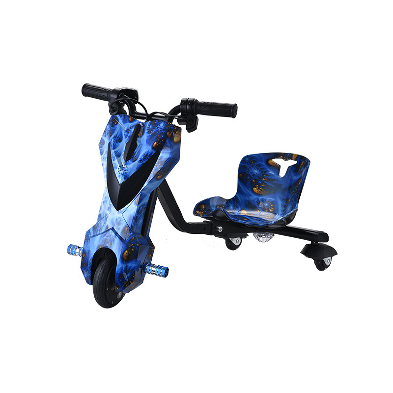 6.5 Inch Explosion Proof Solid Tire 250W 36V Smart Electric Drift Scooter Trike