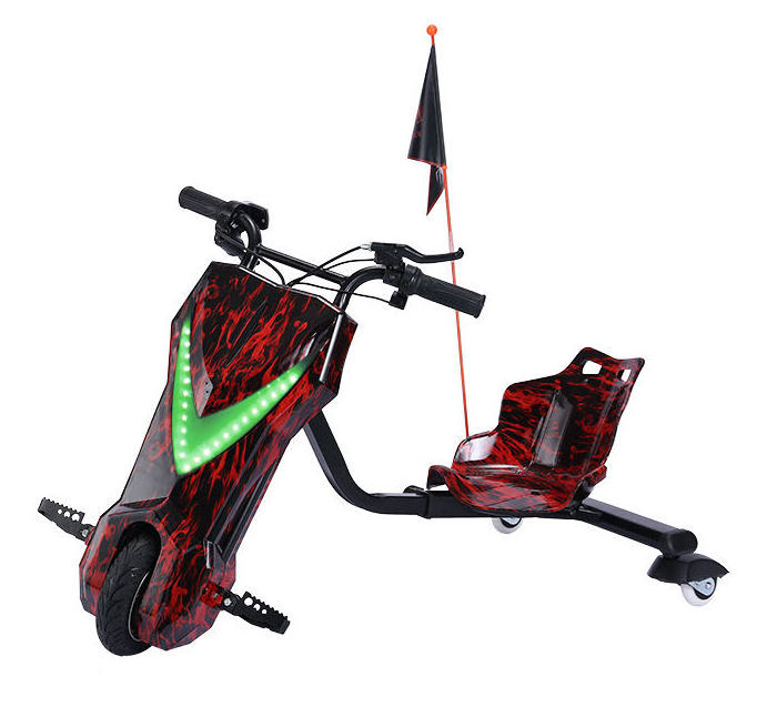 Factory fast delivery racing drift car electric drift scooter 3 wheel 360 fast speed free turning drift kart