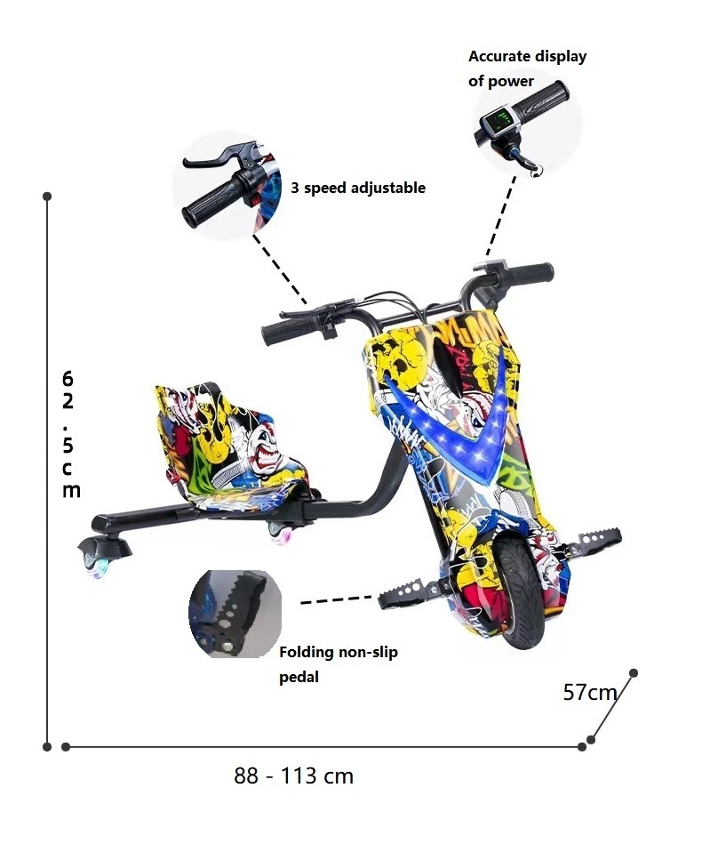 Drift trike 200w online