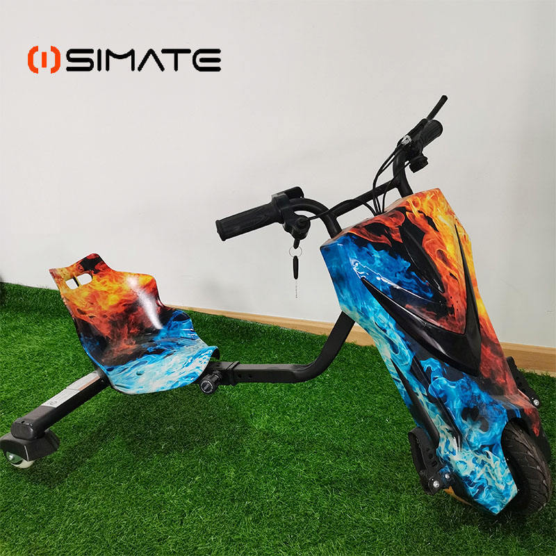 2023 Hot selling red spider 3 wheel drift scooter/crazy cart/drift kart with high quality