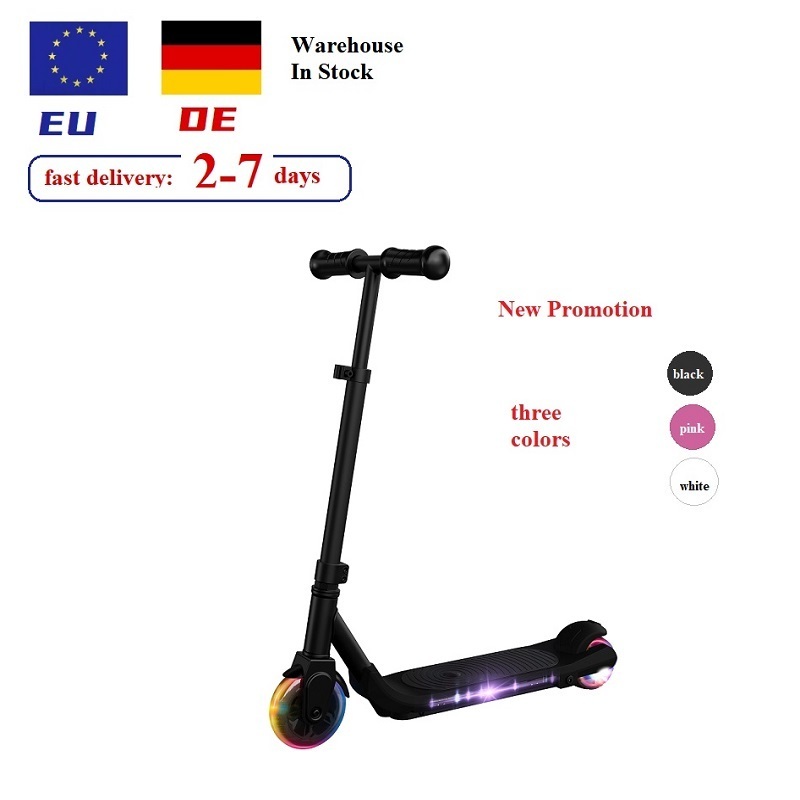 Warehouse Cheap Prices Children Kids Long Range Escooter 22v Powerful Moped Electric Scooter