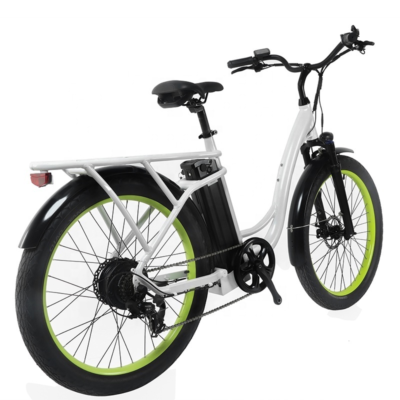 27 inch charging bike electric bicycle puncture-proof tire 750W Epac middle-drive motor 120km electric bicycle fat tire