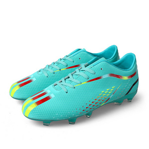 New Soccer Shoes Artificial Grass Non-slip Studs Sport Soccer Shoes Turf Spike Football Boots