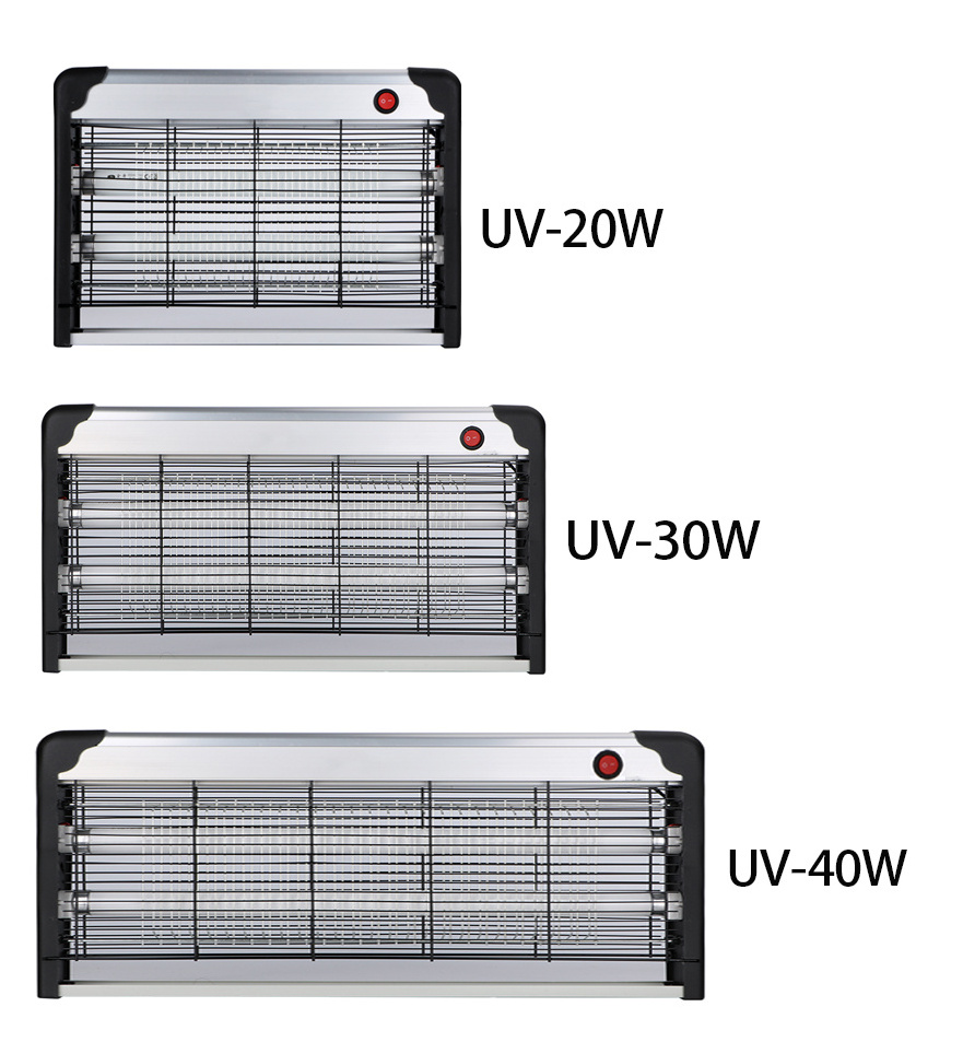 JN Aluminum zapper insect trap UV/LED tube electrical power supply mosquito killer bug zapper