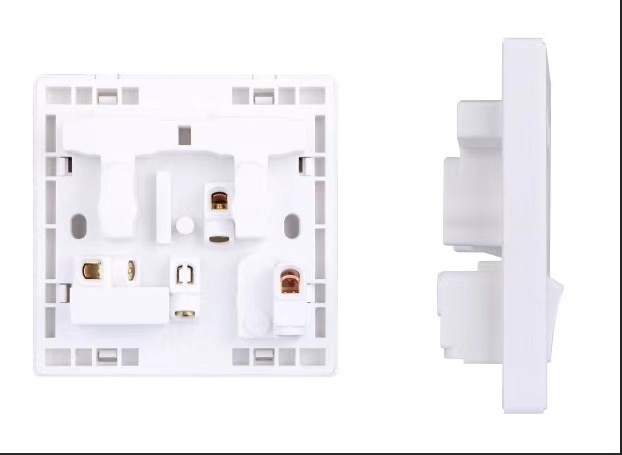 Bangladesh 8pins Wall Switch Socket 1 gang switch 6 pin universal socket 13A