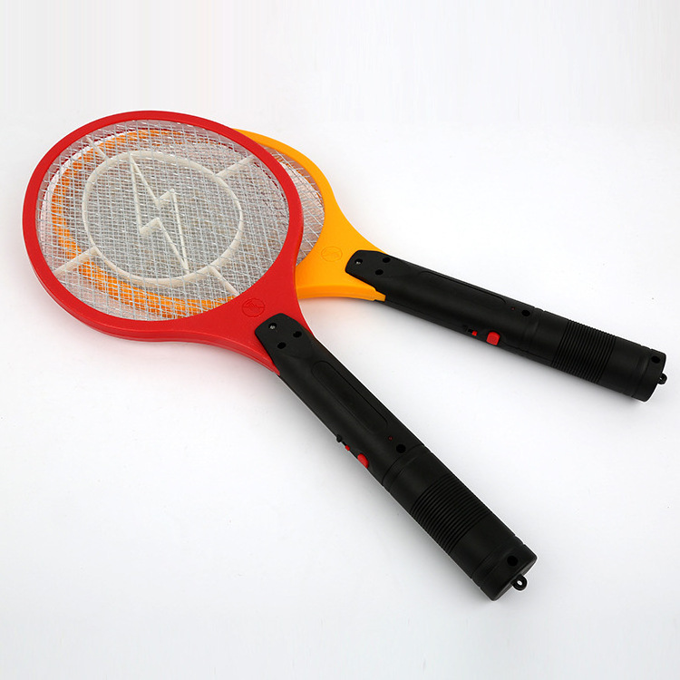 JN Mosquito killing three-layer large mesh detachable battery replacement household strong electric mosquito swatter fly swatter