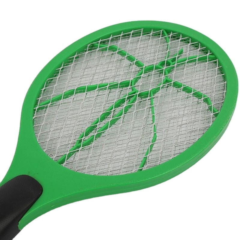 JN Mosquito killing three-layer large mesh detachable battery replacement household strong electric mosquito swatter fly swatter