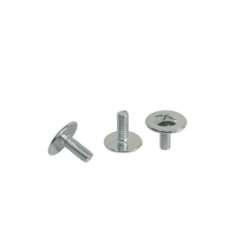 JN M2-M4M5M6M8 large flat head screw mushroom head cross recessed machine screw half round umbrella head bolt