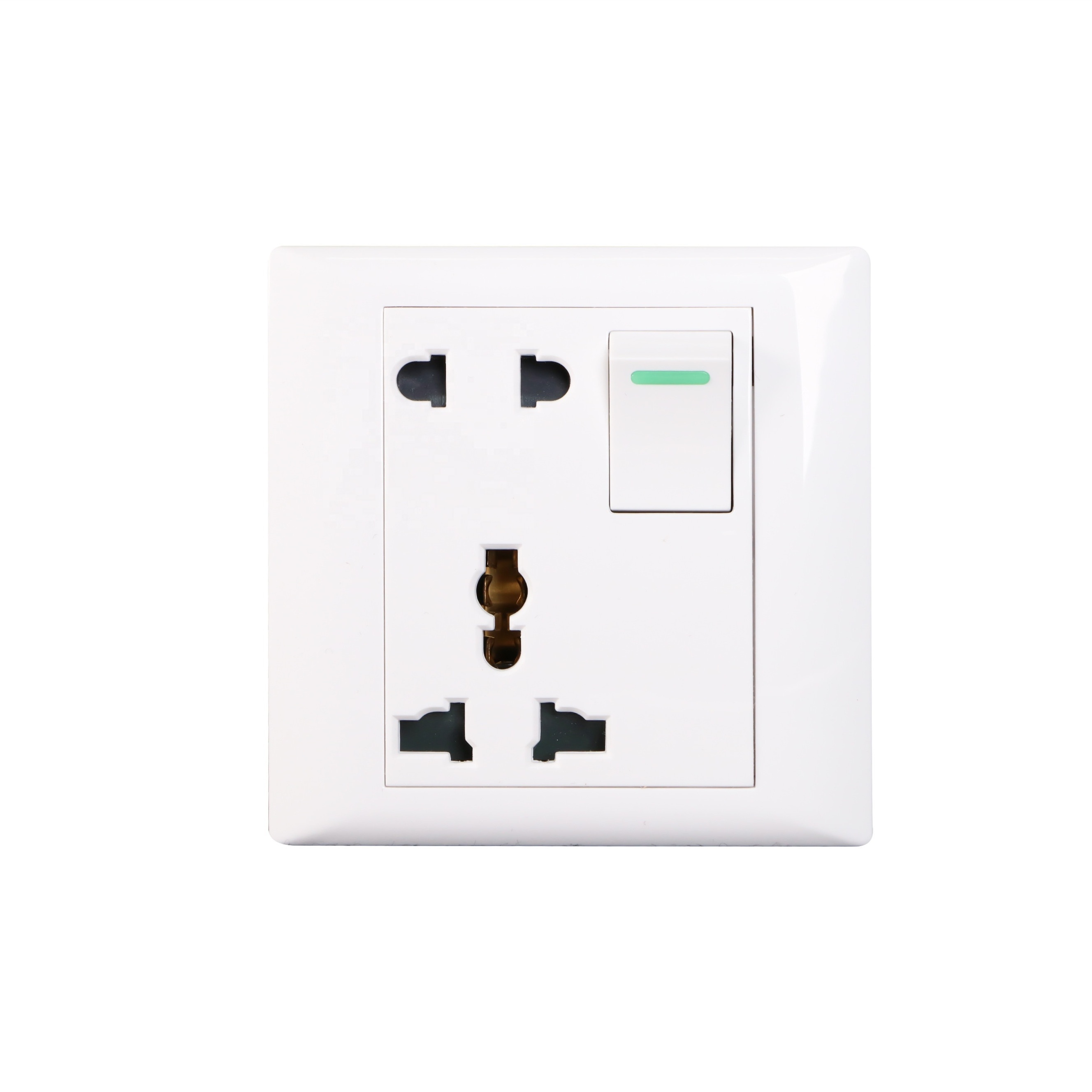 JN 1/2/3/4 Gang Smart Push Light Switch Electrical switch socket Button Panel