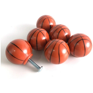 Home Bedroom Decor Basketball Cabinet Drawer Door Knobs Handles Child Dresser Drawer Pulls Desk Handles JK