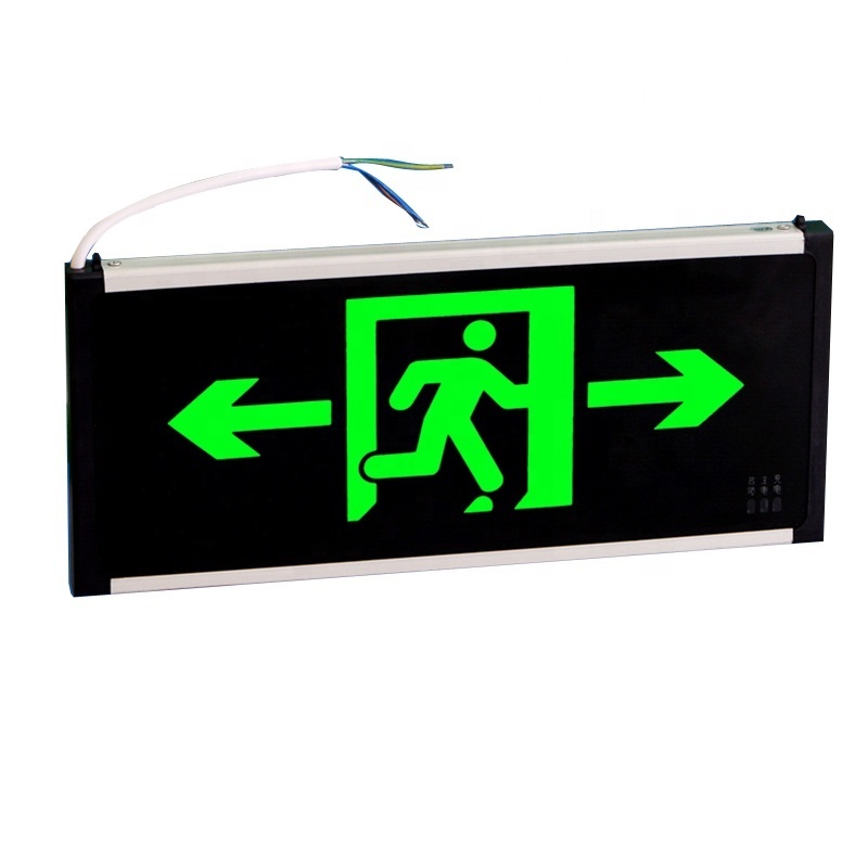 JN Fire emergency lights LED emergency exit signs evacuation lights two in one rechargeable emergency lights