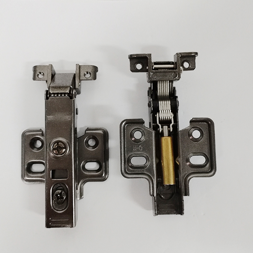 Black Half  Soft Close Concealed Cabinet Hinges Clip on Plate Quick Detach Furniture European Hinges