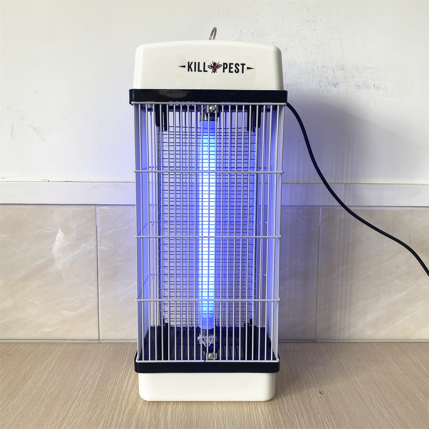 Flying Insects killer full coverage the best mosquito lamp bug zapper fly trap with high electric shock with UV Light 2*20W PL