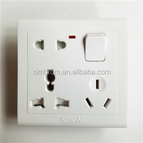 Electric switch socket bangladesh MA switch socket wall sockets and switches universal JK