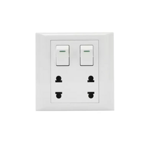 Cambodia 2 switch 2 sockets 4 holes light switch sockets electrical switches sockets wall