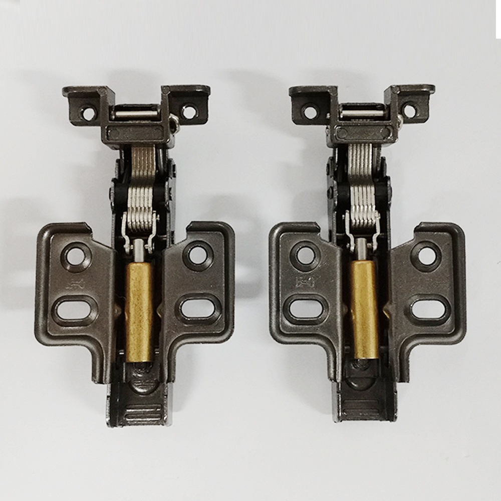 Black Half  Soft Close Concealed Cabinet Hinges Clip on Plate Quick Detach Furniture European Hinges