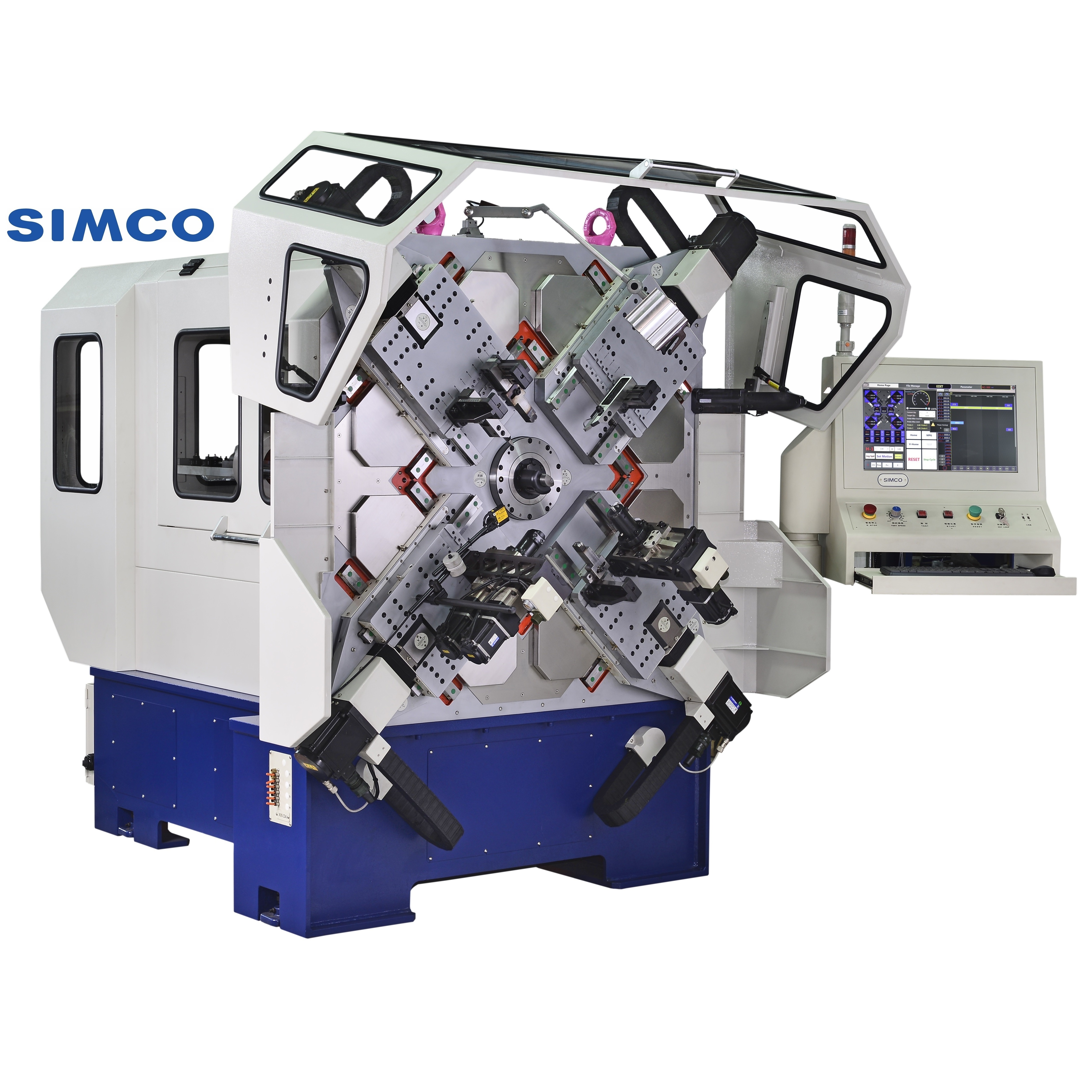 Multi-axes Spring Former 1.8-4.2 mm cnc spring forming machine