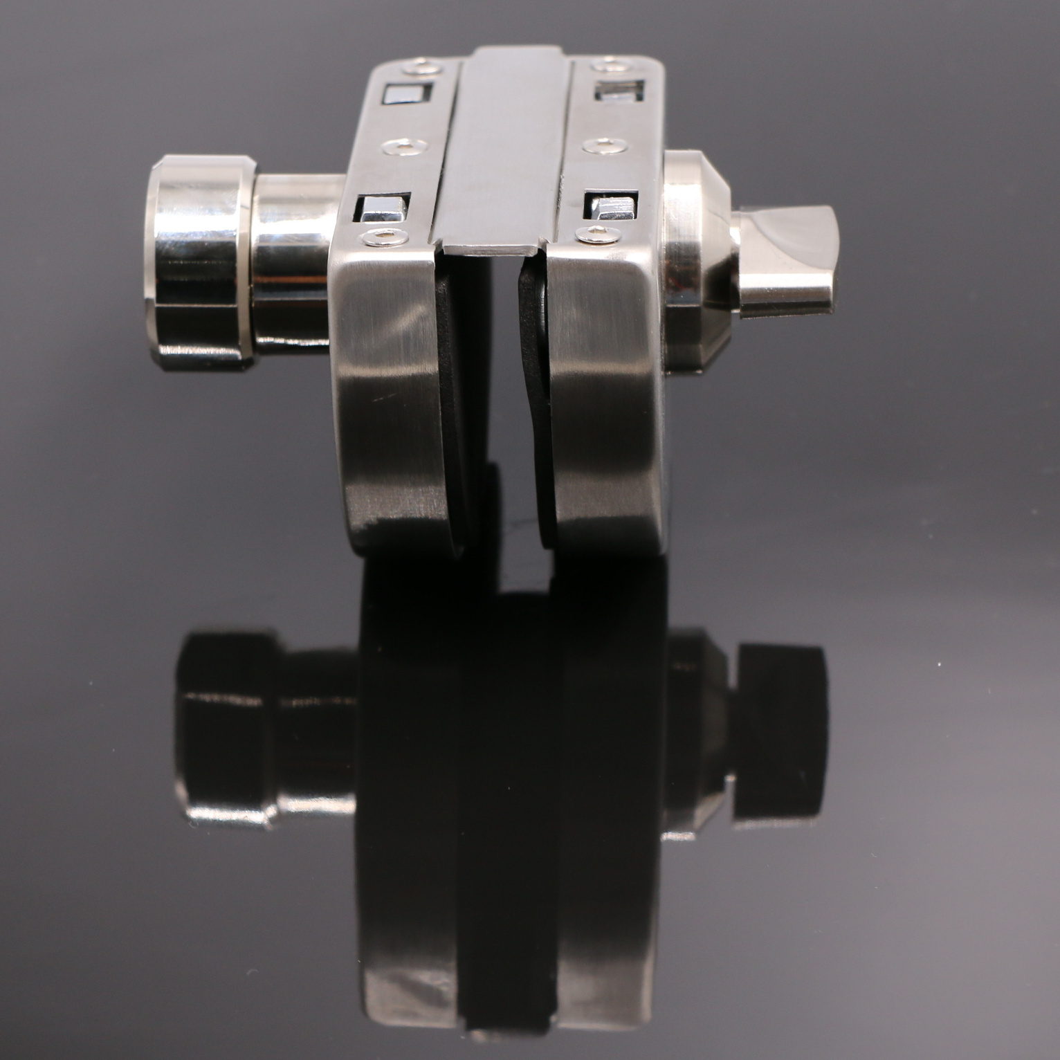 SK-127 Factory Outlet High Quality Convient And Quick To Install No Need To Drill Glass Door Central Lock for Glass Door