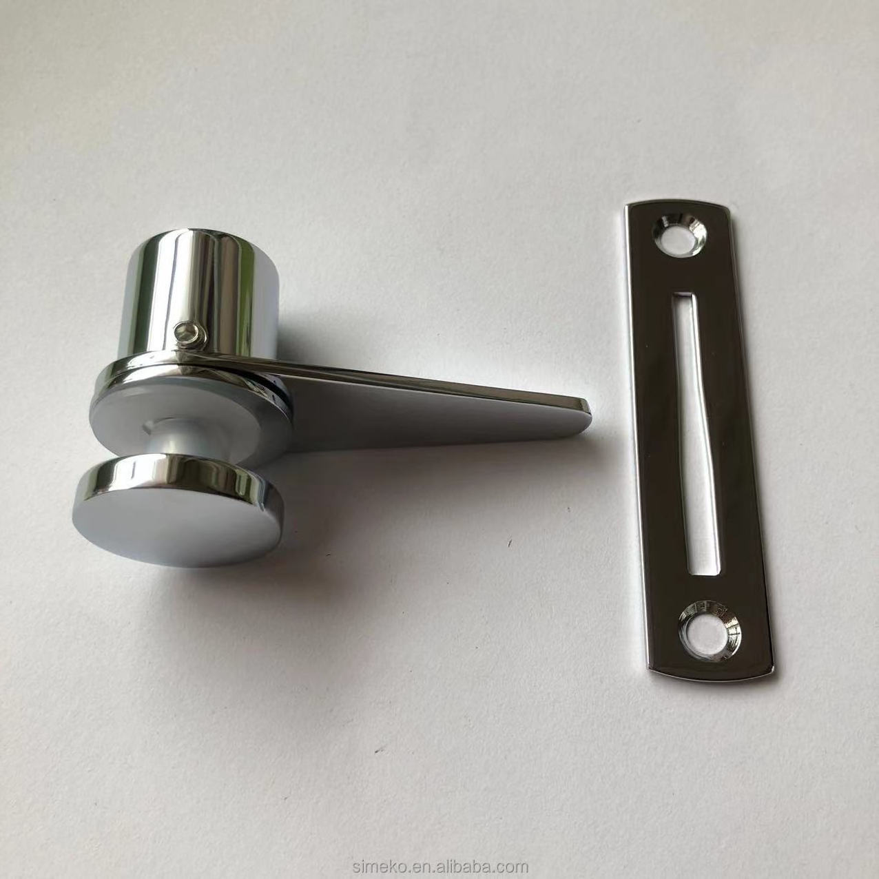 SK-S11 Sliding Moving Door  Buckle Privacy Lock Sliding Barn Bathroom Office Door Lock  with knob