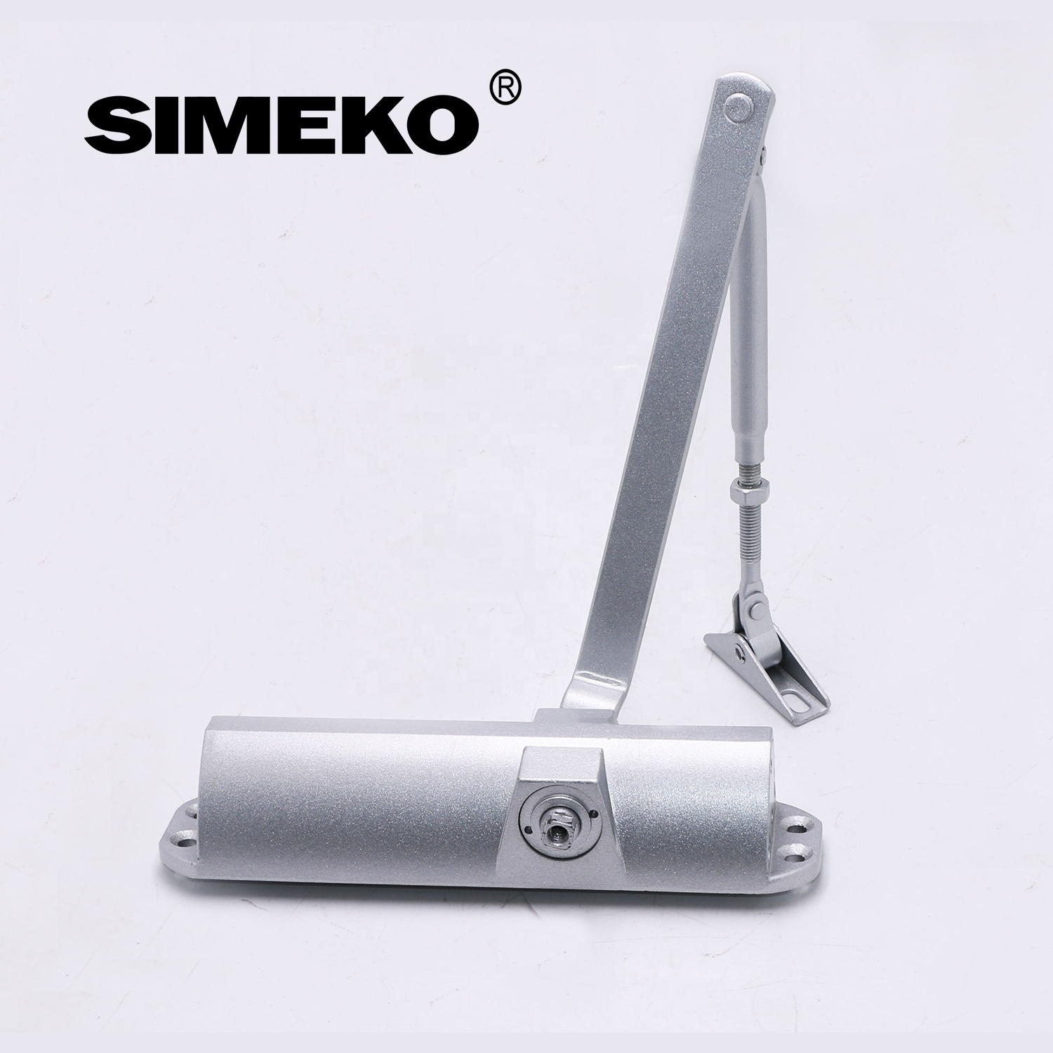 SK-081B Hydraulic automatic 40-65kg Door Closer with Sliding Arm / aluminium alloy body / Removable  Cover / Square model