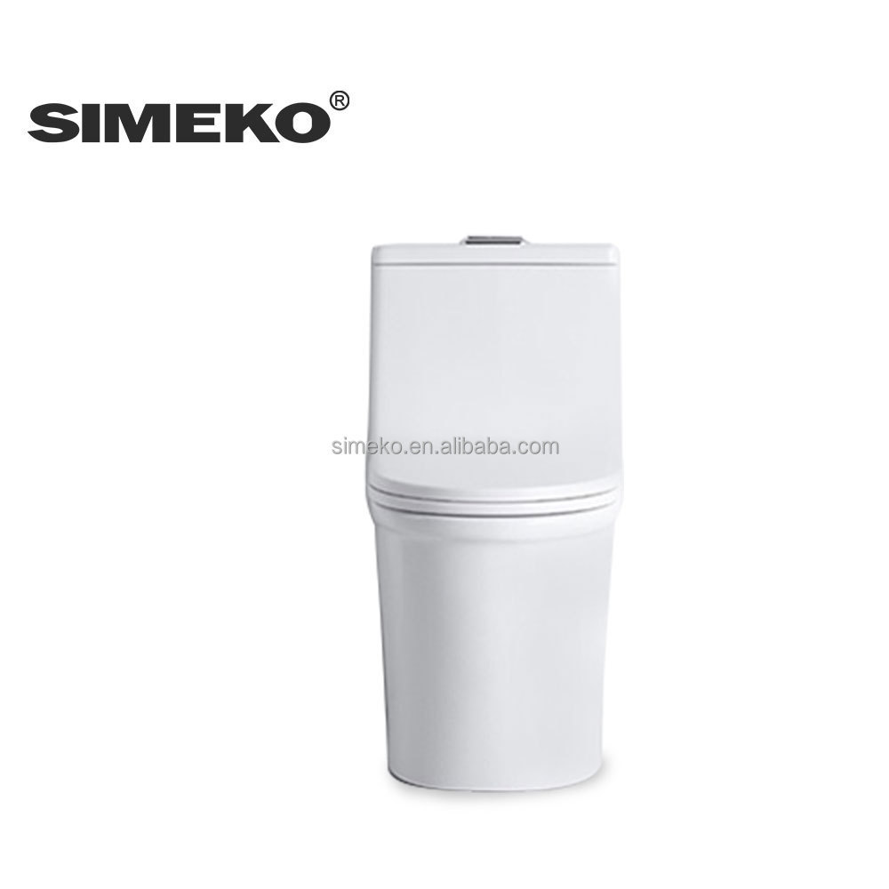 SK-T01 Bathroom Toilet One Piece Sanitary Ware Gravity Flushing Washdown Commode WC Bowl Water Closet Ceramic