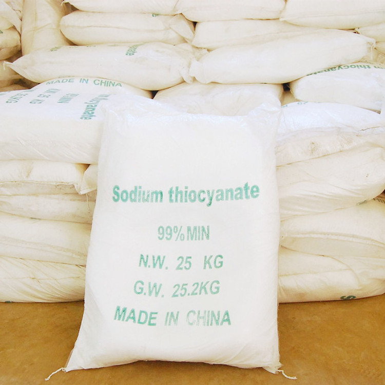 China hot sale Sodium Thiocyanate NaCN powder solid Sodium sulfocyanate