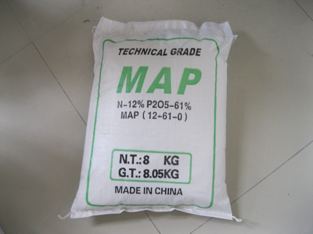 Factory Supply Ammonium Dihydrogen Phosphate MAP Fertilizer 12-61-0