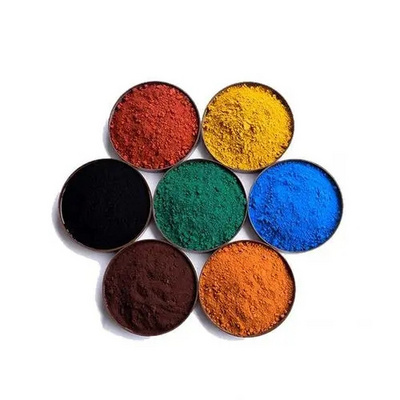 Factory wholesale Iron Oxide Red / Black / Yellow Pigment Ferric Oxide Pigment Powder customizable