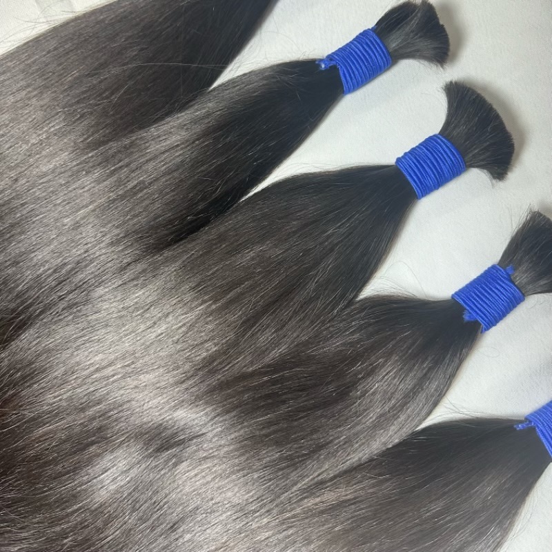 Cabelo Color straight Black Dye Raw Material Vendors Indian With Custom Packaging Eurasian Human 613 Clip Brown Wholesale Hair