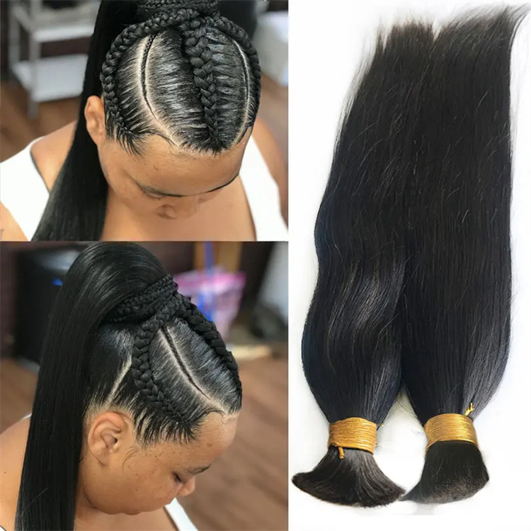 Double Drawn Human Hair Bulk For Twist Box Braiding Brazilian Remy Hair No Weft Kinky Simidy Bulk Braids Hair Extensions