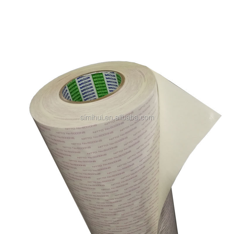 5000NS high temperature resistant acrylic adhesive flexible non-woven fabric tissue tape for bonding of metal plates and foam