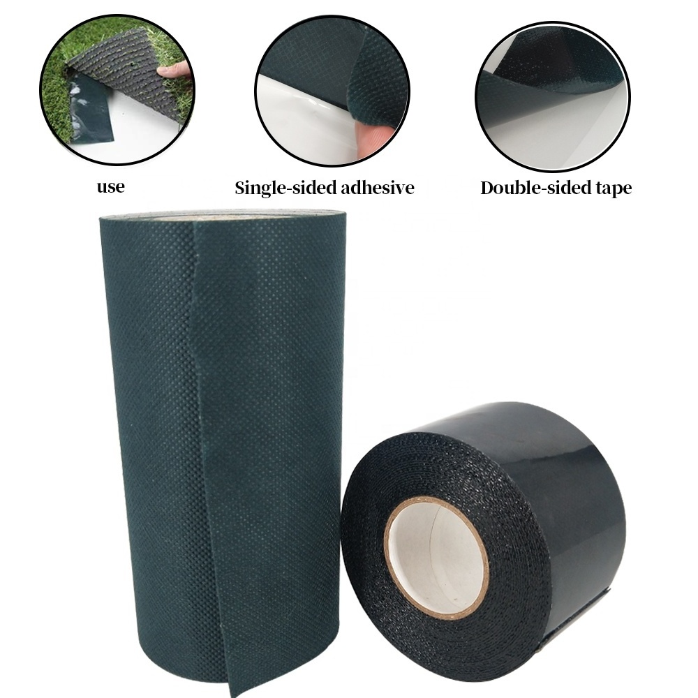 Free samples outdoor self adhesive fabric artificial grass tape