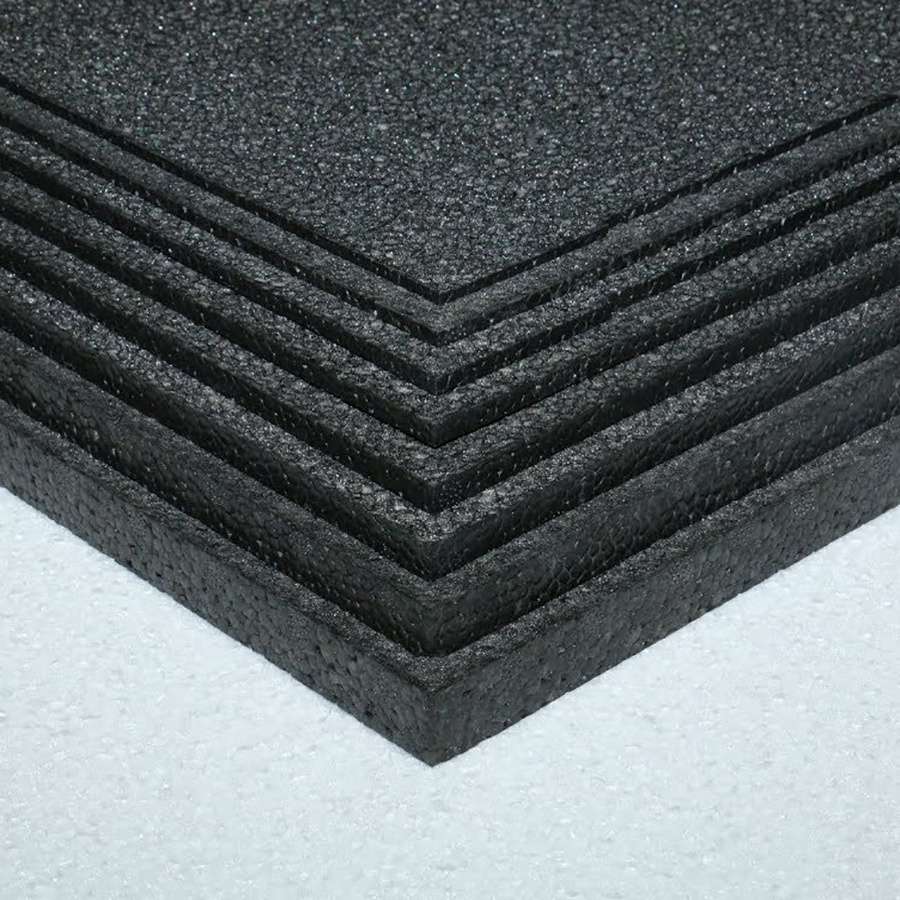 Eco-firendly Black EPP Packing Foam Sheet