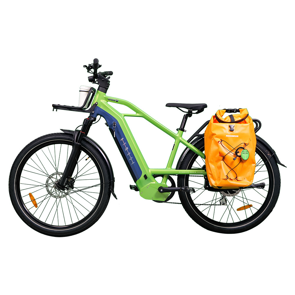 Family Cargo Torque Sensor Bike Long Tail Electric Bike Frame Power Battery Style Engine Gears Ebike