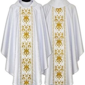 supply custom chasuble obe clergy surplice church white cergy robe