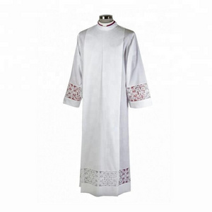 oem produce church white clergy surplice