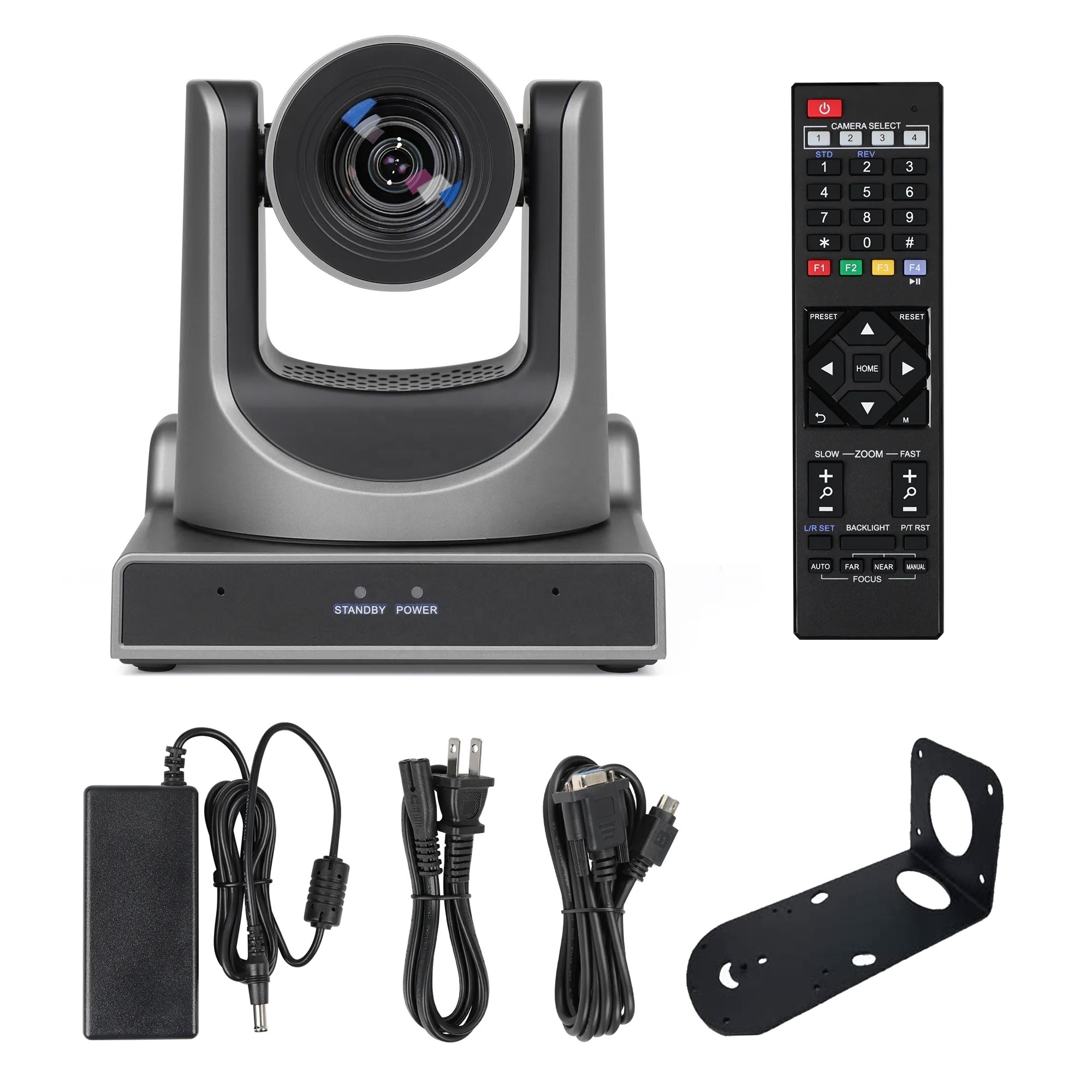 Ptz Camera Audio Video Conference System 4K Ultra HD 20X NDI Conference Podium Camera