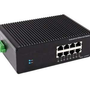 Industrial 30w Poe Injector Poe Function Poe Extender Ieee802 Ethernet Switch For Barrier Gate Ip Camera 8 Port Switches