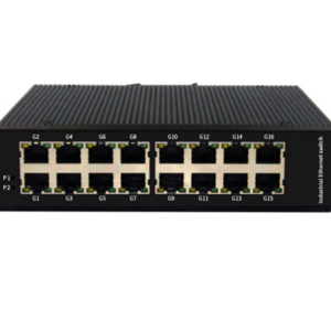 Din Rail Power Supply 16-port 10/100/1000m Industrial Poe Fiber Switch Standard 12~57vdc 48~57vdc(poe)