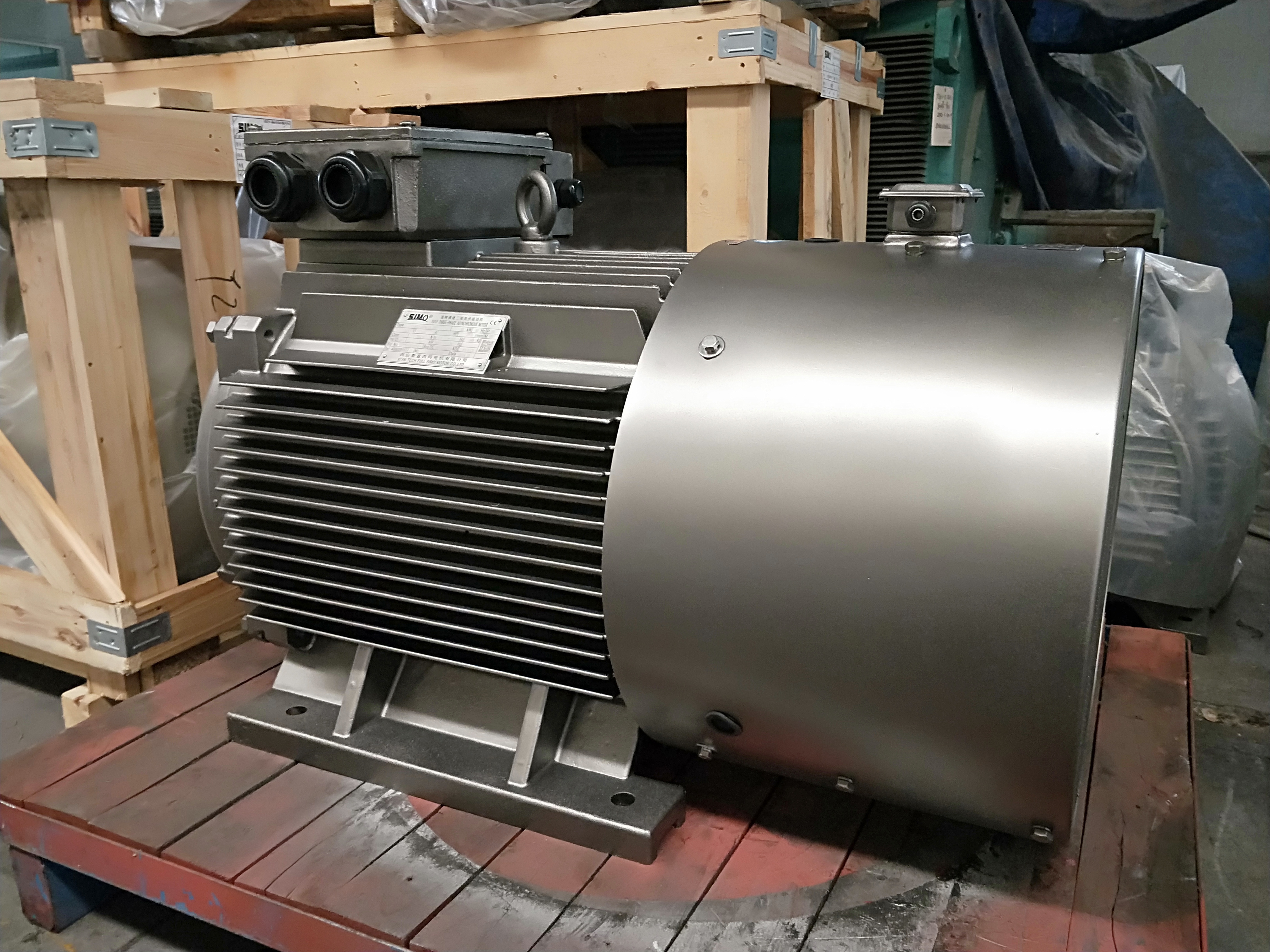 Energy Saving Good Speed Regulating Performance YVFE5 55KW Asynchronous Motor