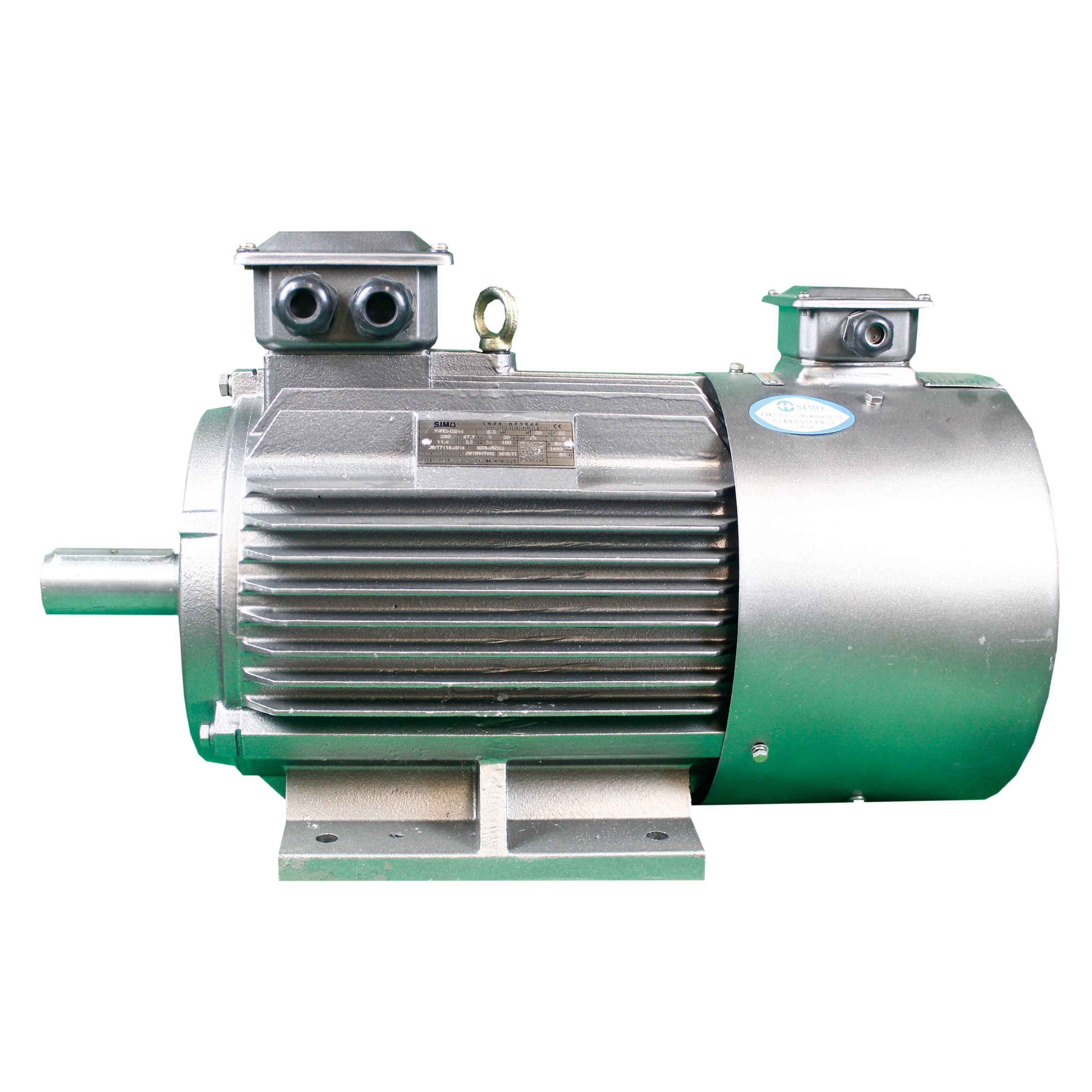 50HZ Totally Enclosed Low Voltage 3 Phase AC Asynchronous Motor