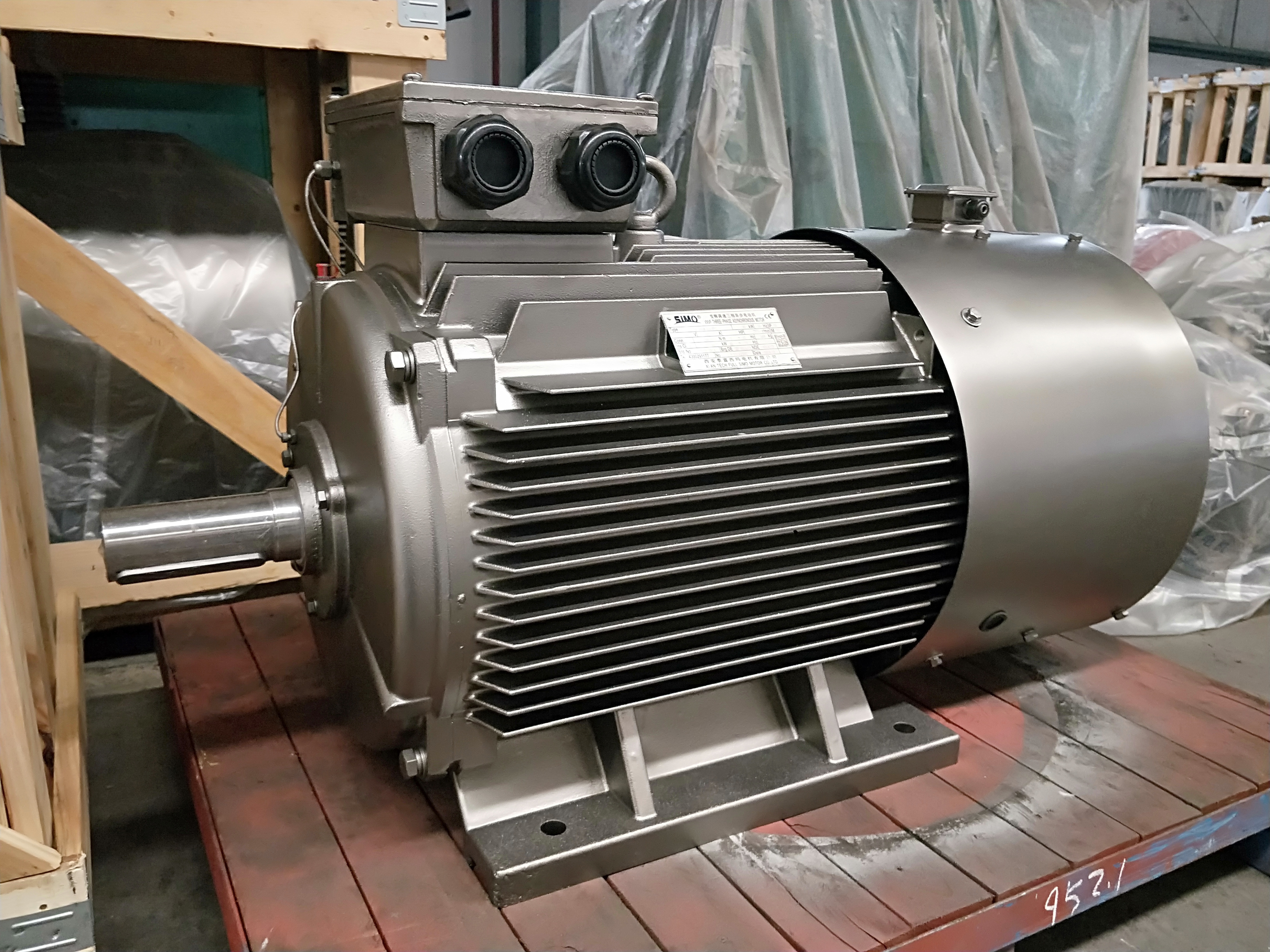 Energy Saving Good Speed Regulating Performance YVFE5 55KW Asynchronous Motor